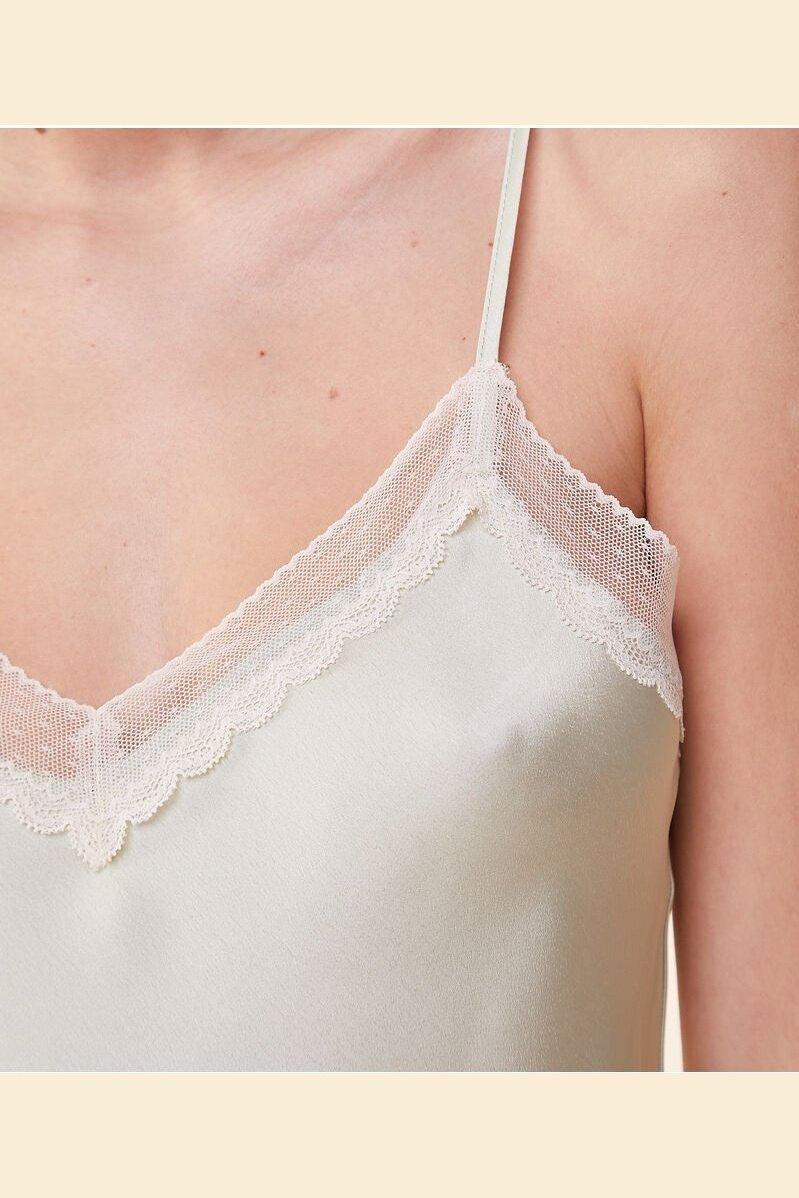 ETAM - גופיית סאטן LANETH ירוק מנטה - MASHBIR//365