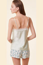 ETAM - גופיית סאטן LANETH ירוק מנטה - MASHBIR//365