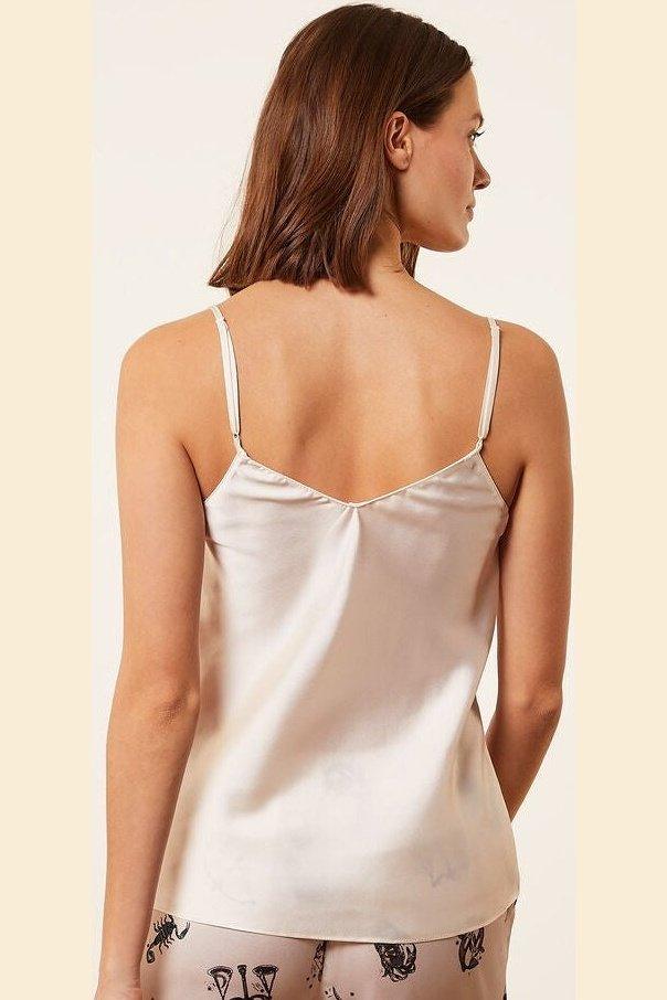 ETAM - גופיית סאטן OMBRELLE קרם - MASHBIR//365