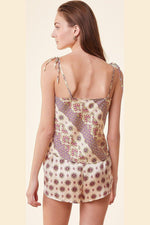 ETAM - גופיית סאטן PATCHY צבעונית - MASHBIR//365