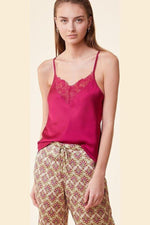 ETAM - גופיית סאטן RELAX פוקסיה - MASHBIR//365