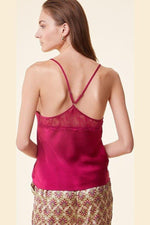 ETAM - גופיית סאטן RELAX פוקסיה - MASHBIR//365