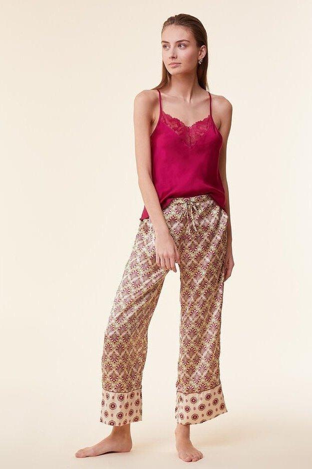 ETAM - גופיית סאטן RELAX פוקסיה - MASHBIR//365