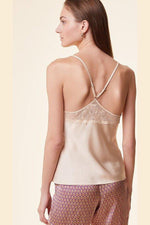 ETAM - גופיית סאטן RELAX קרם - MASHBIR//365