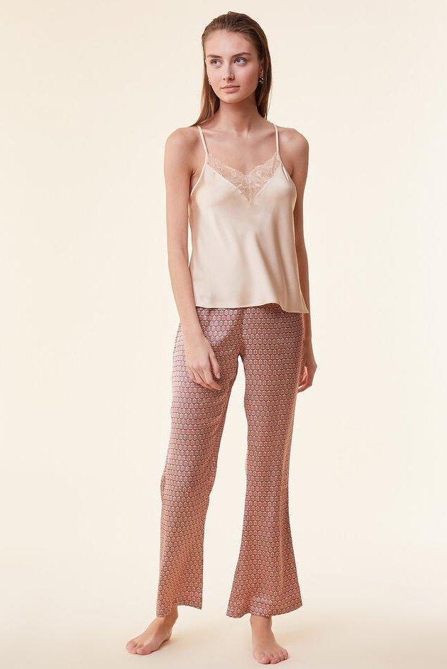 ETAM - גופיית סאטן RELAX קרם - MASHBIR//365