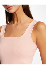 MORGAN - גופיית סריג בצבע ורוד - MASHBIR//365