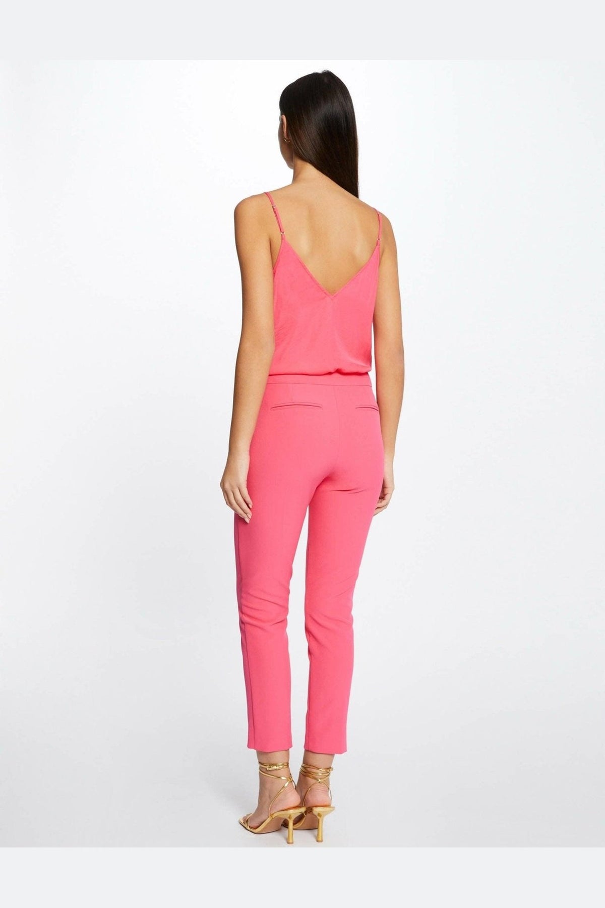 MORGAN - גופיית תחרה בצבע ורוד - MASHBIR//365