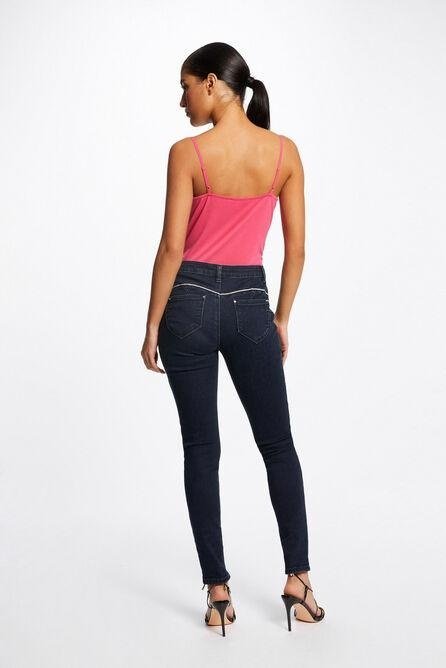 MORGAN - גופיית תחרה בצבע ורוד עם רצועות דקות - MASHBIR//365