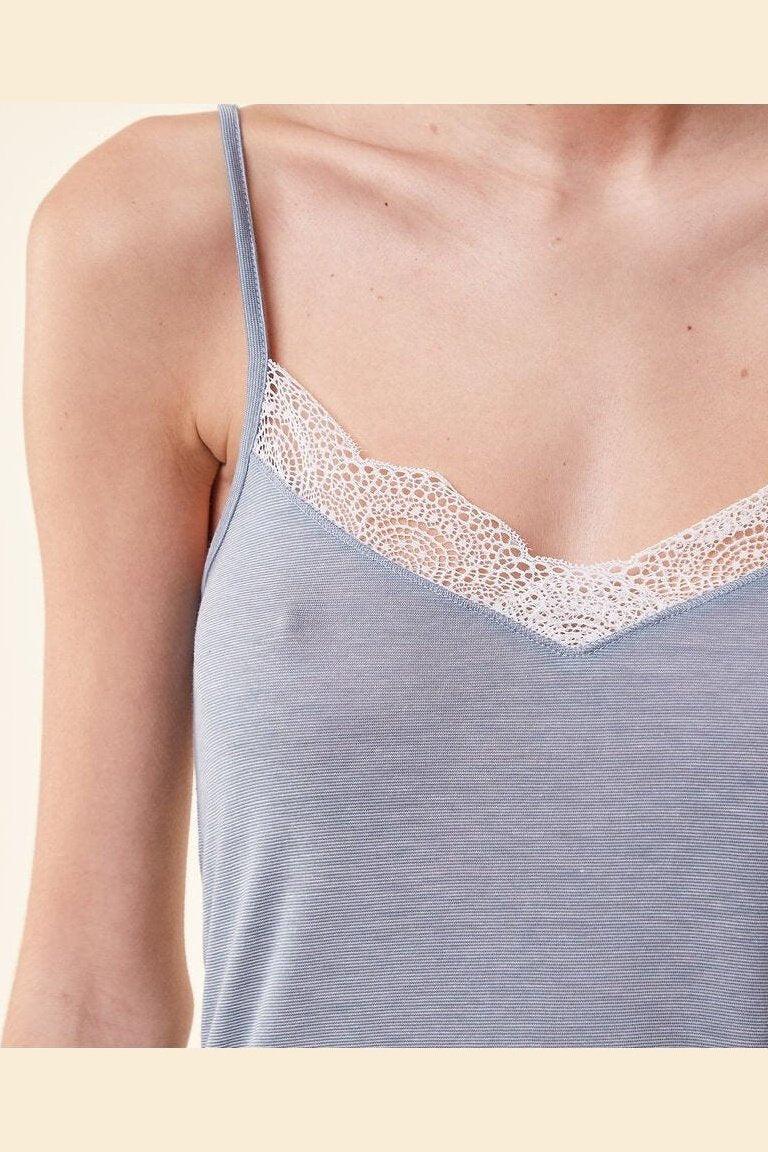 ETAM - גופיית WARM DAY כחול בהיר - MASHBIR//365