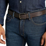 LEE - חגורה DARK BROWN - MASHBIR//365