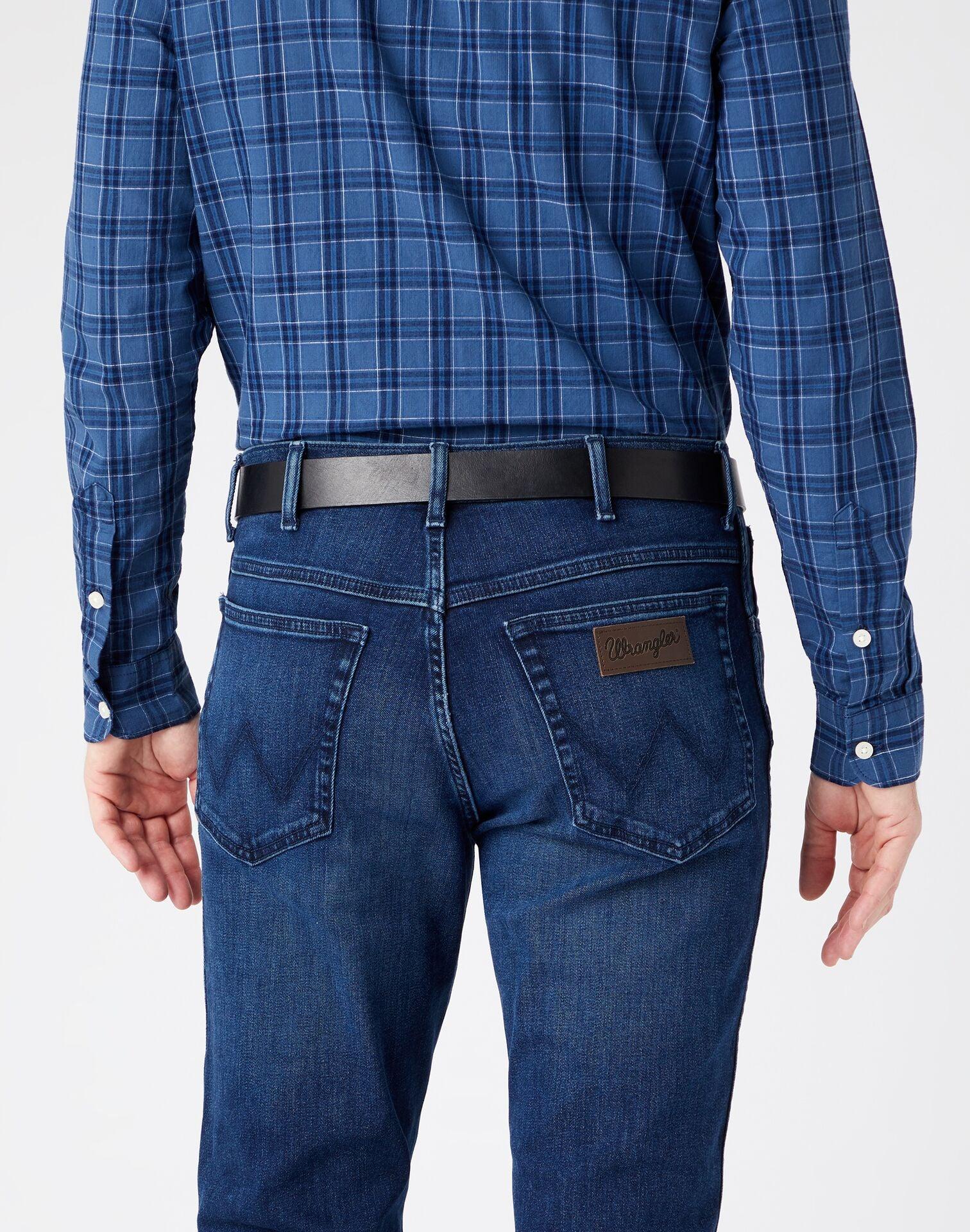 WRANGLER - חגורה עם לוגו קלאסית - MASHBIR//365