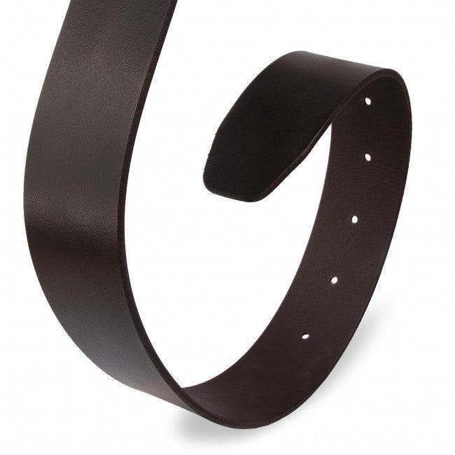 LEE - חגורת DARK BROWN עם לוגו קטן - MASHBIR//365