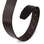 LEE - חגורת DARK BROWN עם לוגו קטן - MASHBIR//365