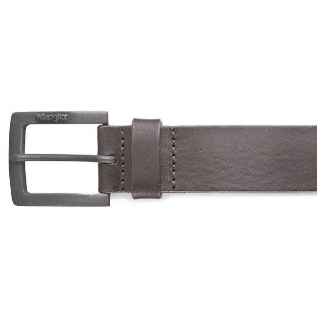 WRANGLER - חגורת KABEL BUCKLE BROWN - MASHBIR//365