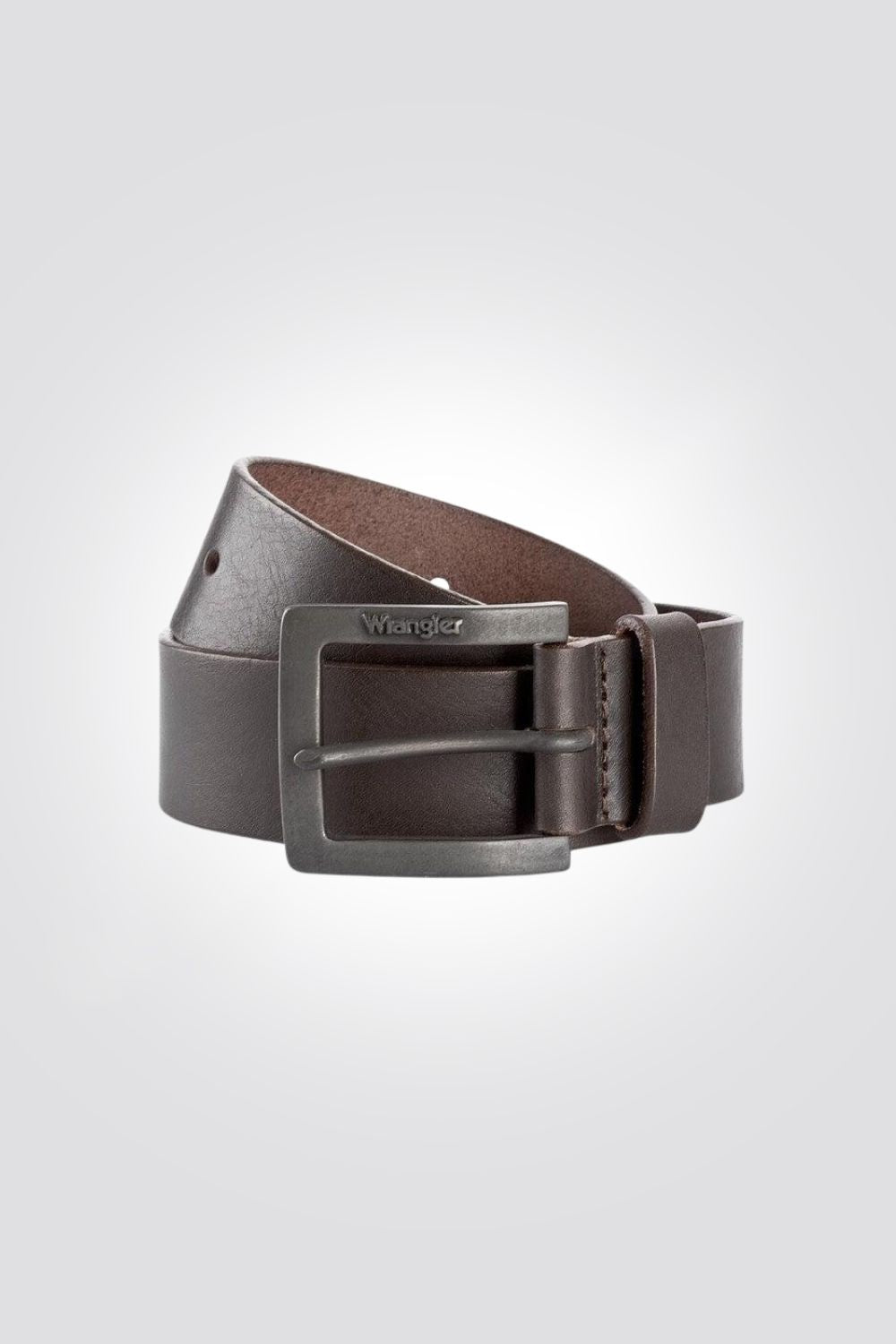 WRANGLER - חגורת KABEL BUCKLE BROWN - MASHBIR//365