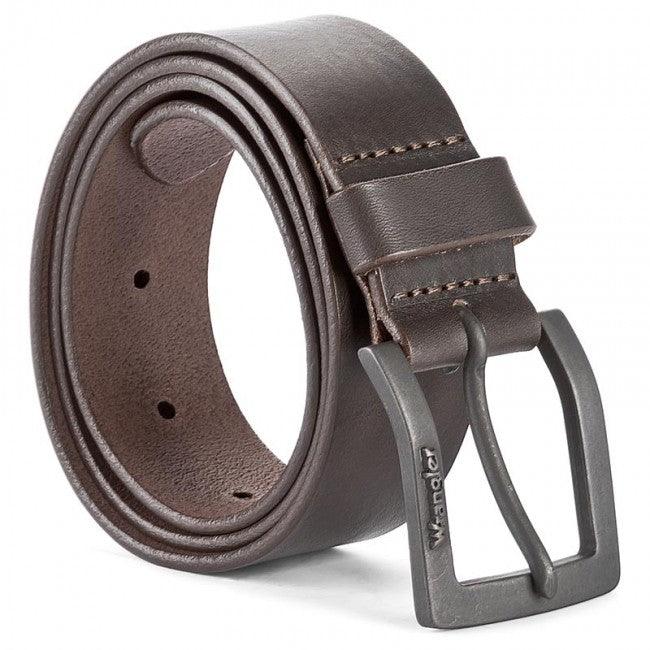 WRANGLER - חגורת KABEL BUCKLE BROWN - MASHBIR//365