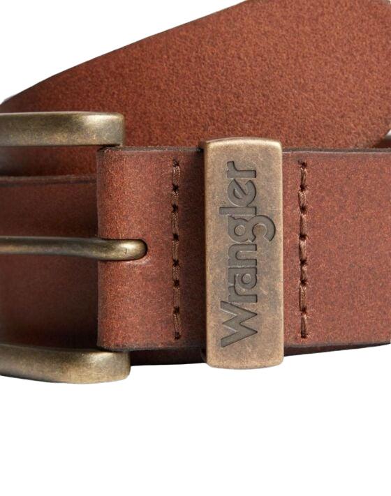 WRANGLER - חגורת METAL LOOP COGNAC - MASHBIR//365