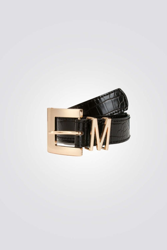MORGAN - חגורת נשים בצבע שחור - MASHBIR//365