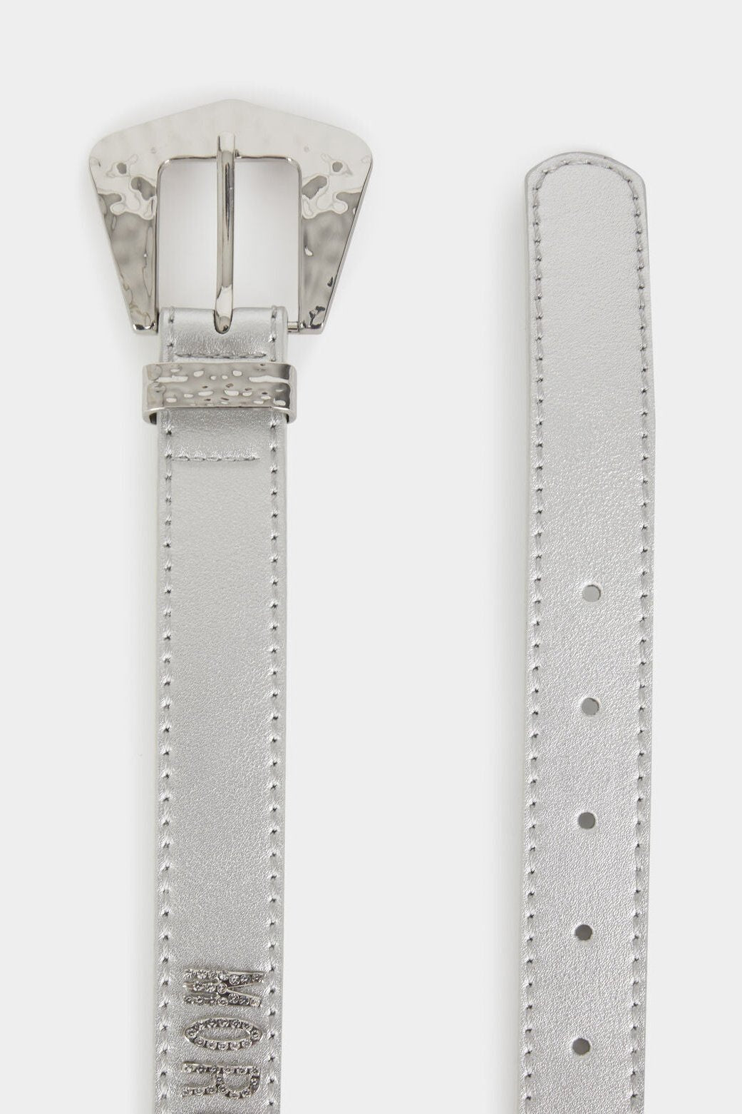 MORGAN - חגורת ריינסטון לנשים בצבע כסף - MASHBIR//365