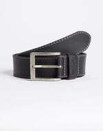 WRANGLER - חגורת עור שחורה - MASHBIR//365