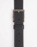 WRANGLER - חגורת עור שחורה - MASHBIR//365