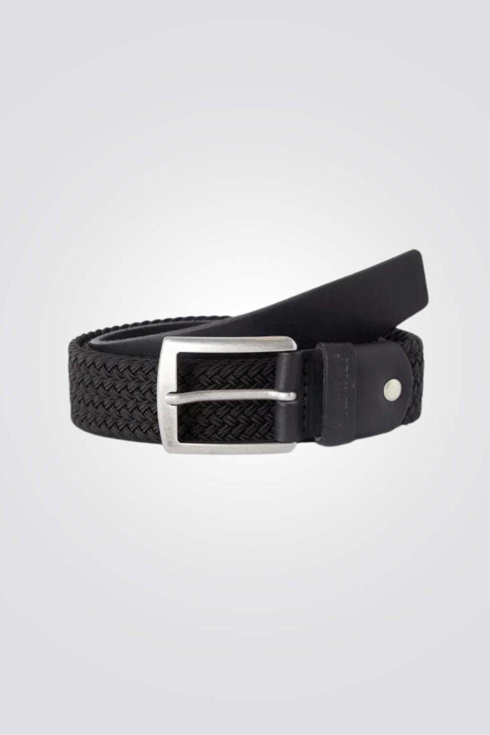 WRANGLER - חגורת WEBBING BELT שחורה - MASHBIR//365