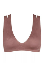 SLOGGI - גוזיה ZERO FEEL FLOW לנשים בצבע חום - MASHBIR//365