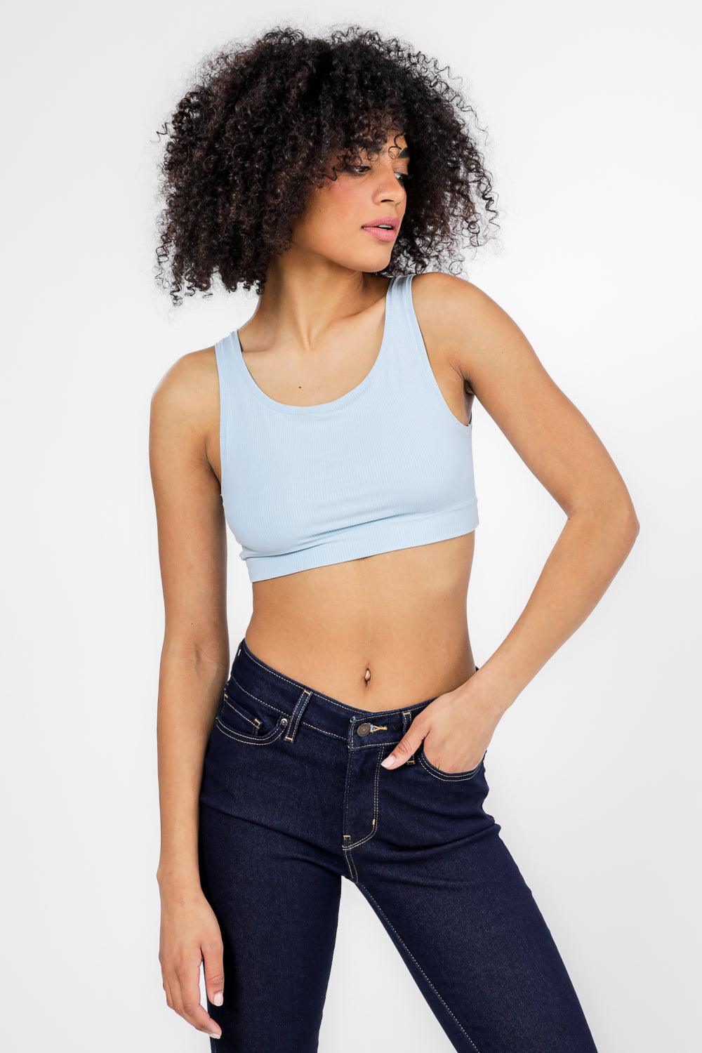 DELTA - גוזייה מבד ריב ללא ריפוד 720 STRETCH בצבע כחול - MASHBIR//365