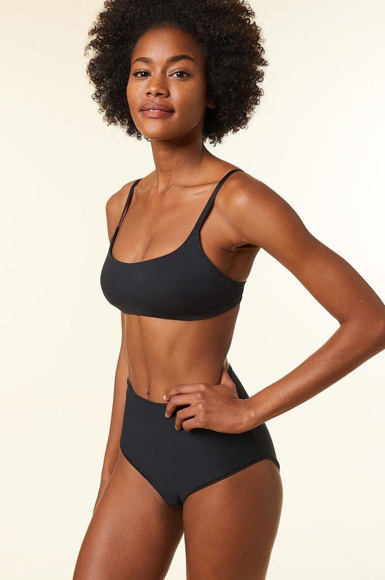 ETAM - גוזייה PERFECT COTON בצבע שחור - MASHBIR//365