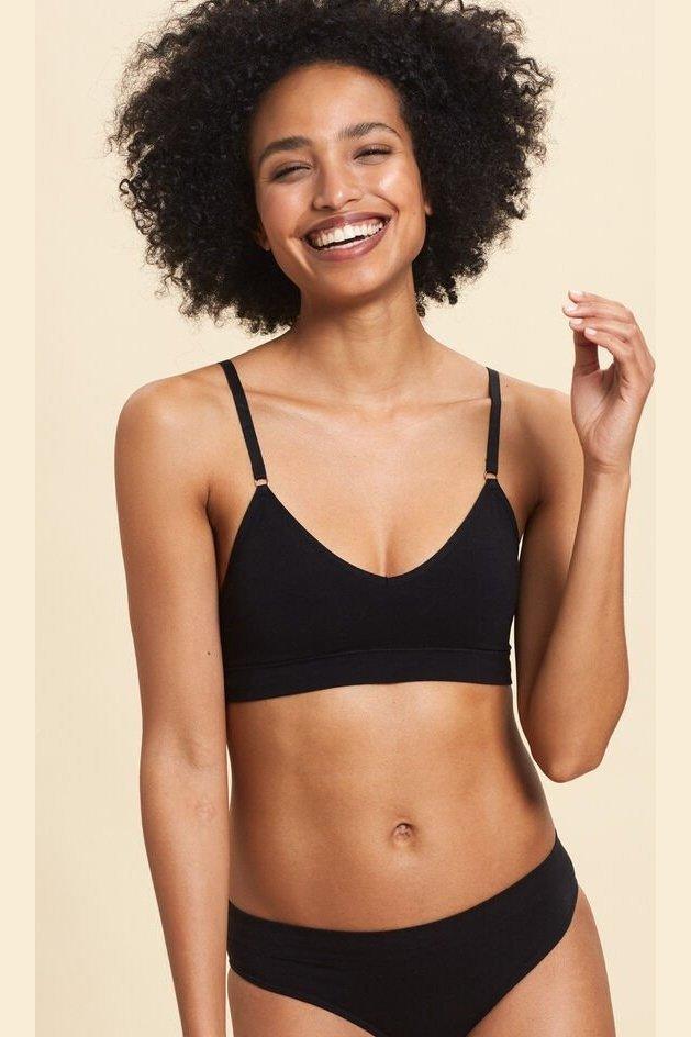 ETAM - גוזיית AMANDE שחורה - MASHBIR//365