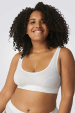 TRIUMPH - גוזיית DOUBLE COMFORT בצבע לבן - MASHBIR//365