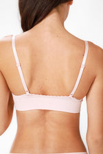 DELTA - גוזיית ריב משולשים בצבע ורוד - MASHBIR//365