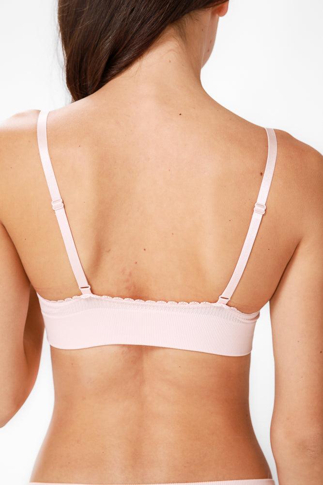 DELTA - גוזיית ריב משולשים בצבע ורוד - MASHBIR//365