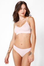 DELTA - גוזיית ריב משולשים בצבע ורוד - MASHBIR//365