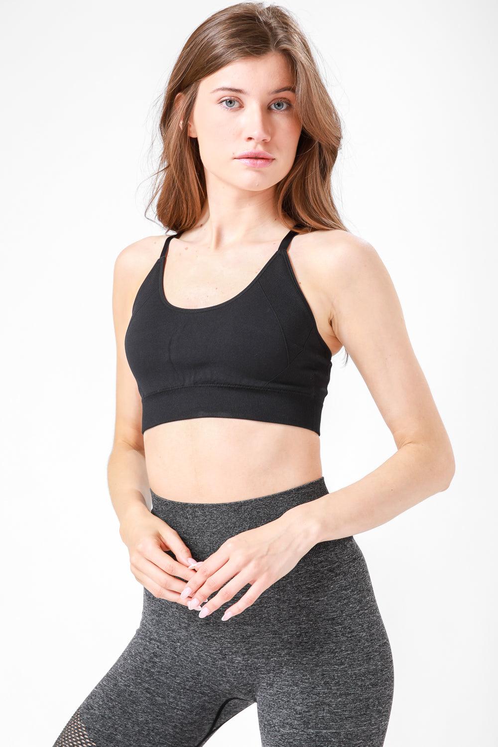 KENNETH COLE - גוזיית ספורט מחשוף עגול שחור - MASHBIR//365