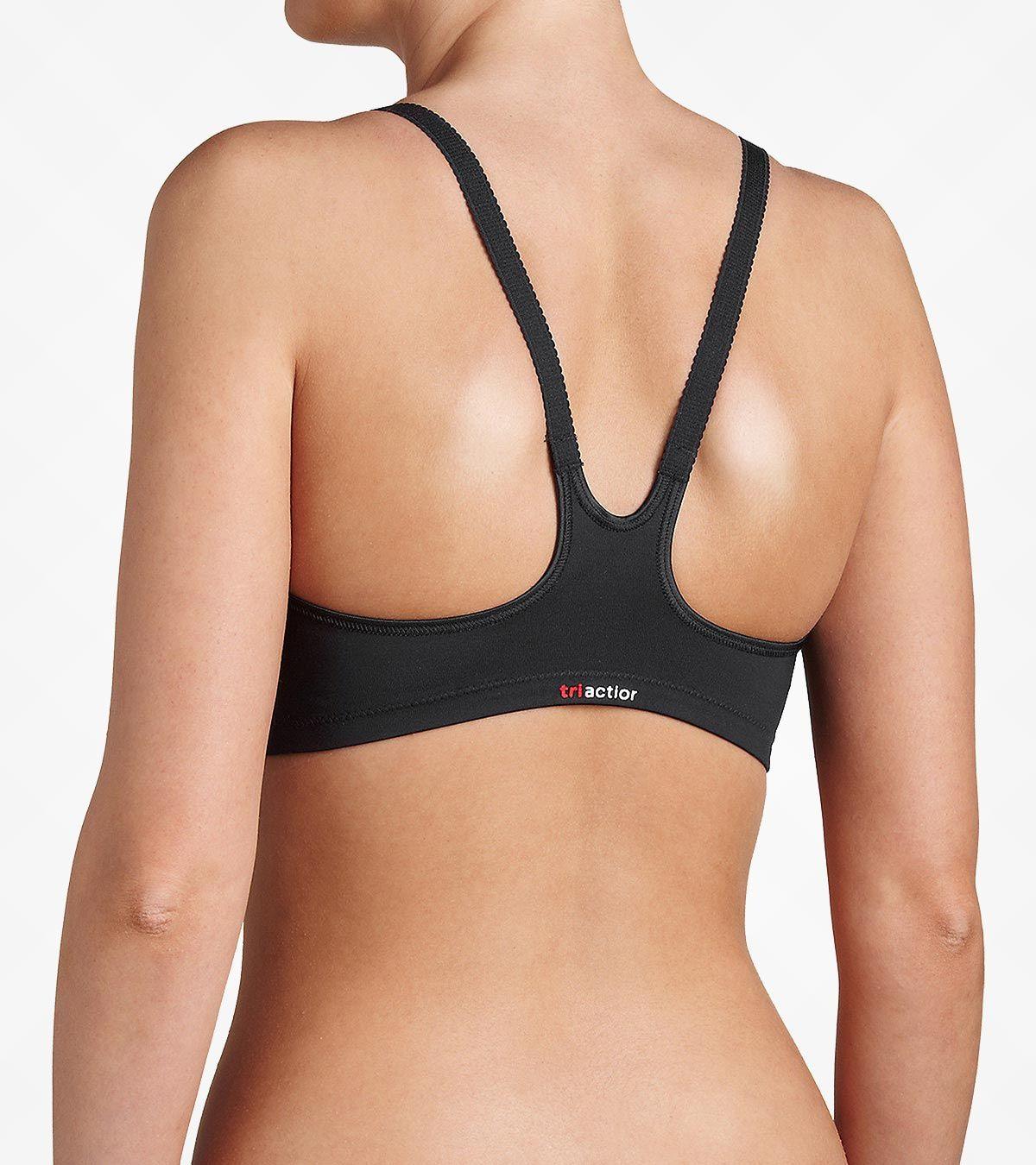 TRIUMPH - גוזיית ספורט TRI-ACTION FITNESS בצבע שחור - MASHBIR//365