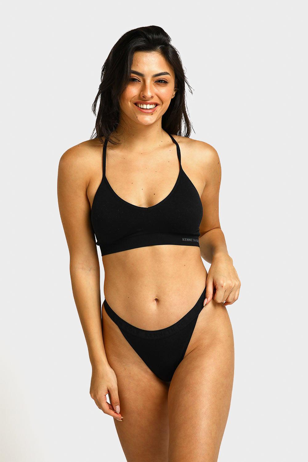 KENNETH COLE - גוזיית תחרה בגב שחור - MASHBIR//365