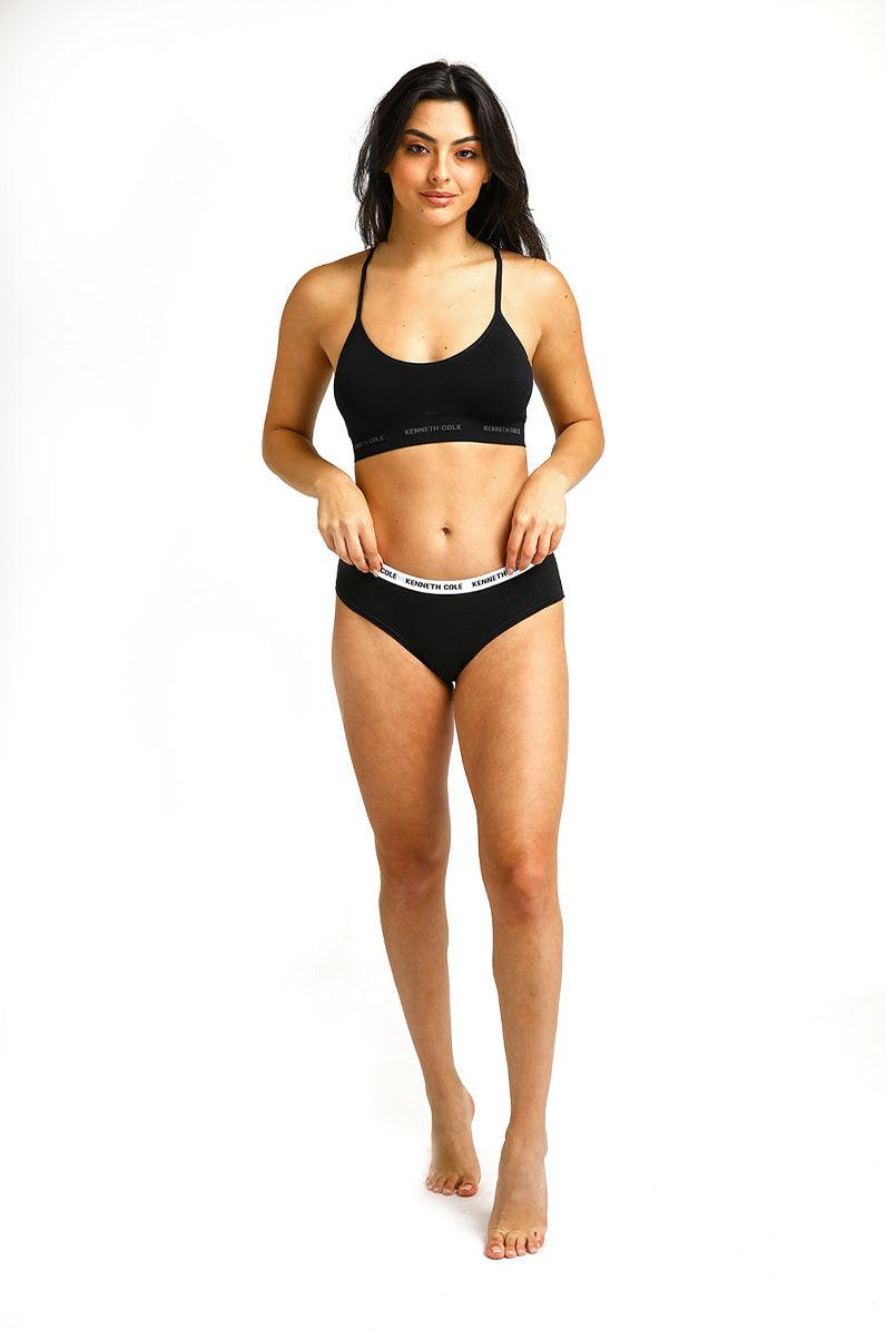 KENNETH COLE - גוזיית X בגב שחור - MASHBIR//365