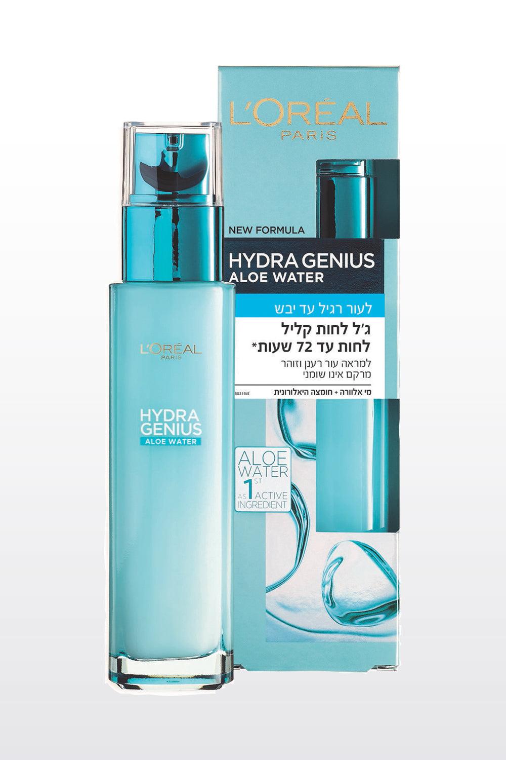 L'Oreal Paris - HYDRA GENIUS ג'ל לחות לפנים - MASHBIR//365