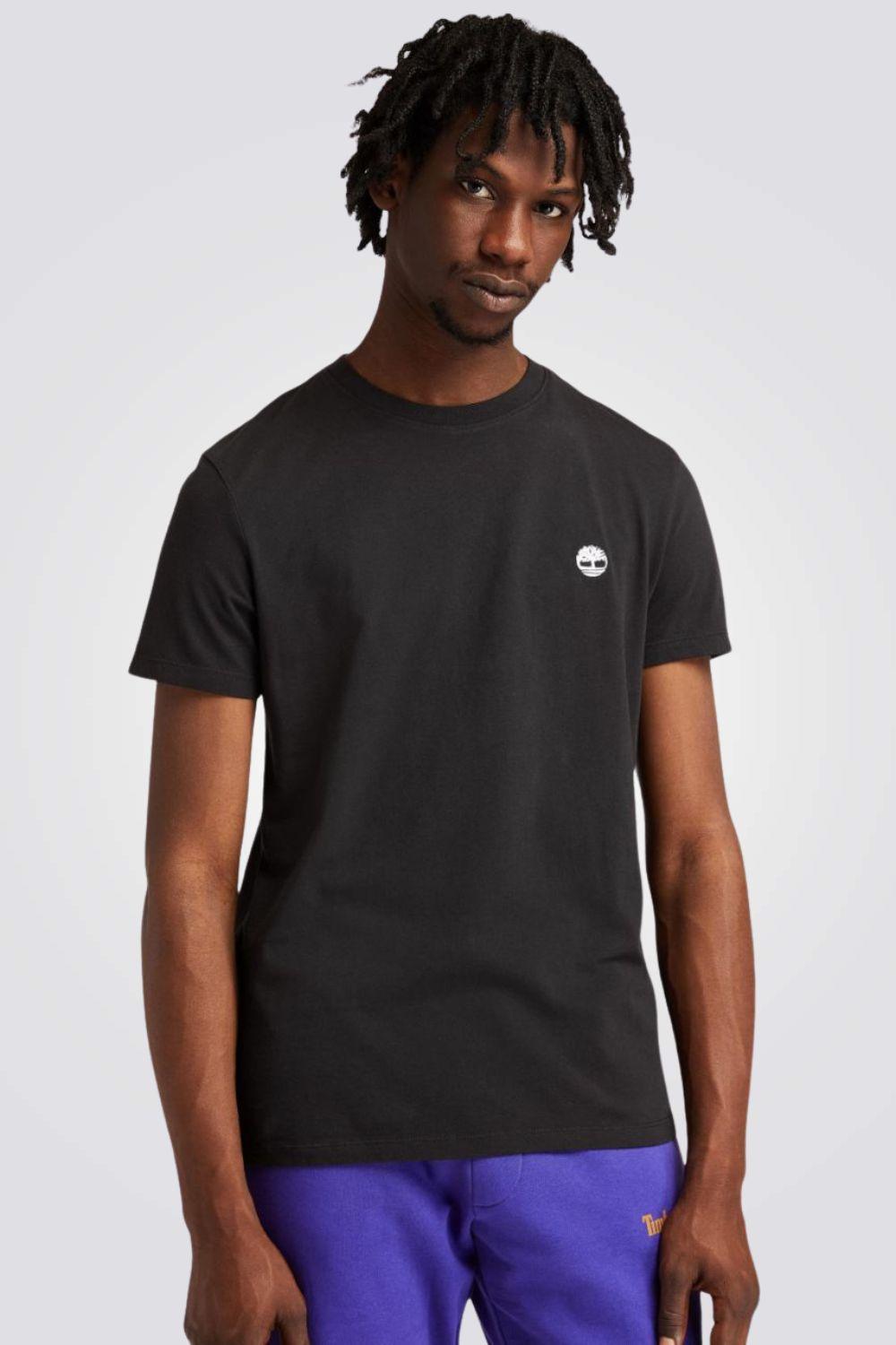 TIMBERLAND - טי DUNSTAN RIVER שחורה - MASHBIR//365