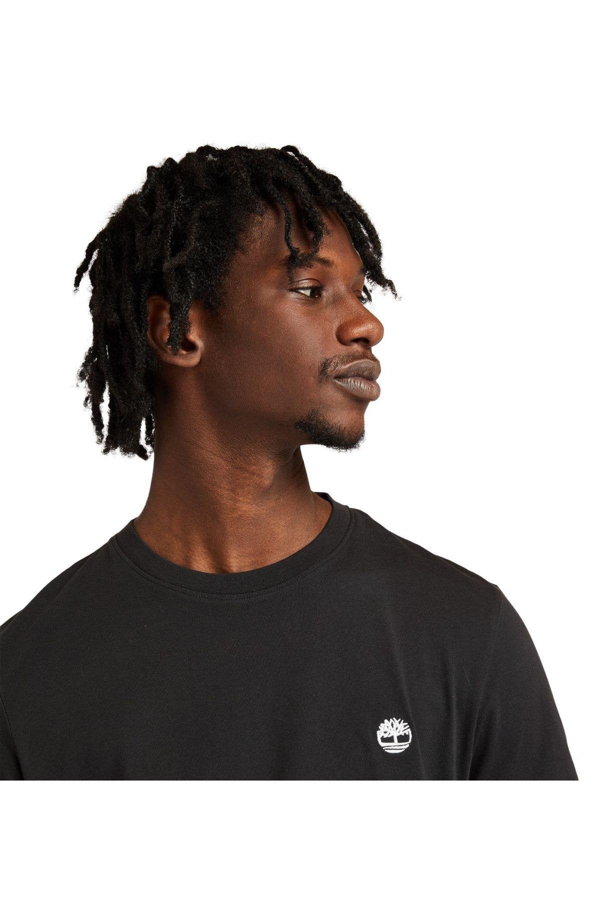 TIMBERLAND - טי DUNSTAN RIVER שחורה - MASHBIR//365