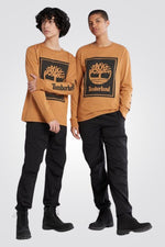 TIMBERLAND - טי שירט עם לוגו קדמי - MASHBIR//365