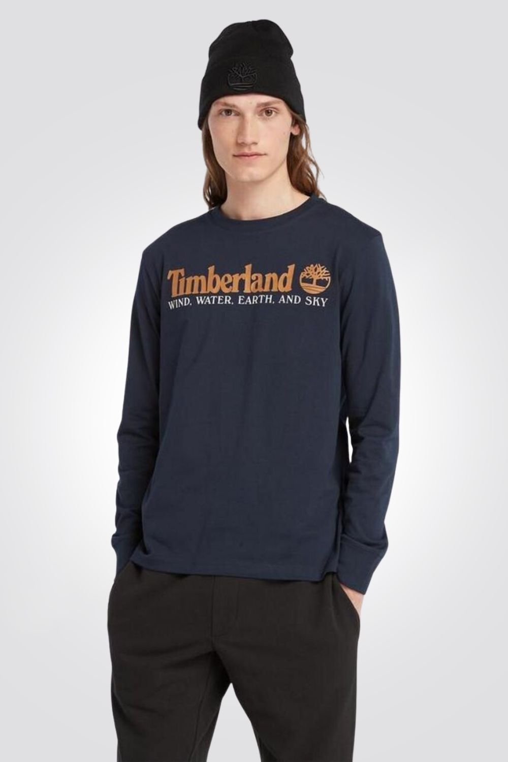 TIMBERLAND - טי שירט שרוולים ארוכים WIND,WATER,EARTH & SKY - MASHBIR//365