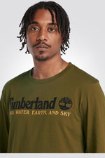 TIMBERLAND - טי שירט שרוולים ארוכים WIND,WATER,EARTH & SKY - MASHBIR//365
