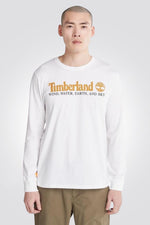 TIMBERLAND - טי שירט שרוולים ארוכים WIND,WATER,EARTH & SKY - MASHBIR//365