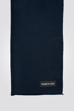 KENNETH COLE - צעיף בצבע נייבי - MASHBIR//365