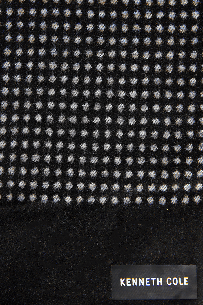 KENNETH COLE - צעיף לגבר בצבע אפור כהה - MASHBIR//365
