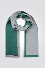 KENNETH COLE - צעיף לגבר בצבע ירוק ואפור - MASHBIR//365