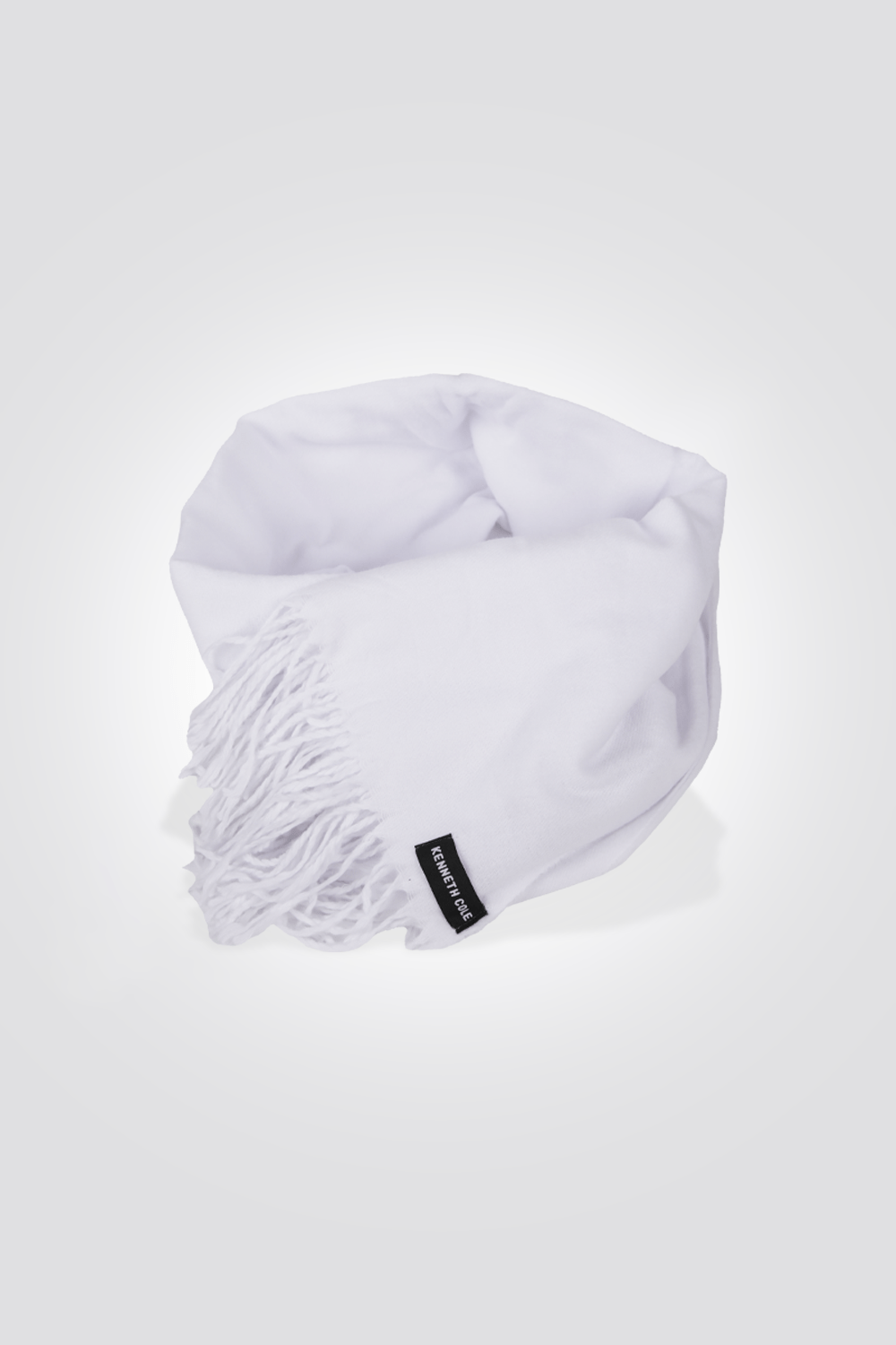 KENNETH COLE - צעיף לנשים בצבע לבן - MASHBIR//365