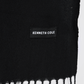 KENNETH COLE - צעיף עם פרנזים בצבע שחור - MASHBIR//365 - 2